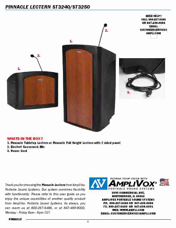 AmpliVox Stereo System ST3240-page_pdf
